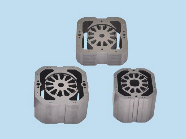 Universal motor stator and rotor
